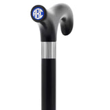 Custom-Engraved Wooden Cane: Choose Color & Personalize - Tophatter Daily Deals