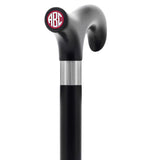 Custom-Engraved Wooden Cane: Choose Color & Personalize - Tophatter Daily Deals