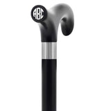 Custom-Engraved Wooden Cane: Choose Color & Personalize - Tophatter Daily Deals