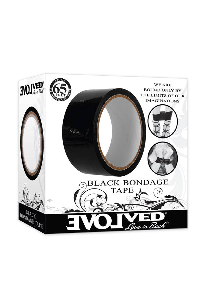 Evolved - Bondage Tape - Black BDSM - Tophatter Daily Deals