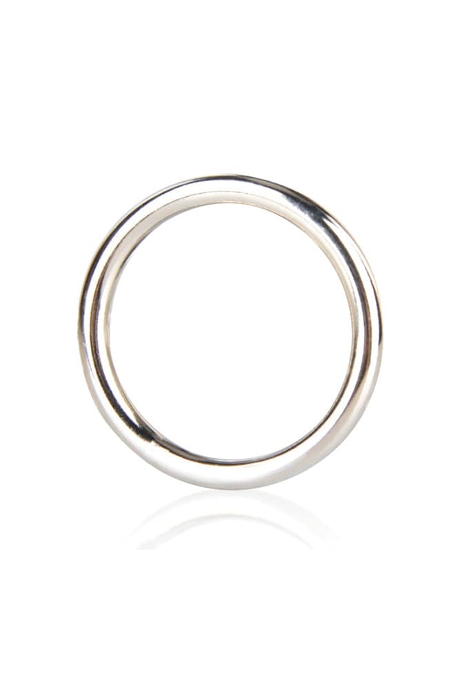 Electric Eel - Blue Line - Steel Cock Ring - Silver - Assorted Sizes Silver 1.8 Sex Toy - Tophatter Daily Deals