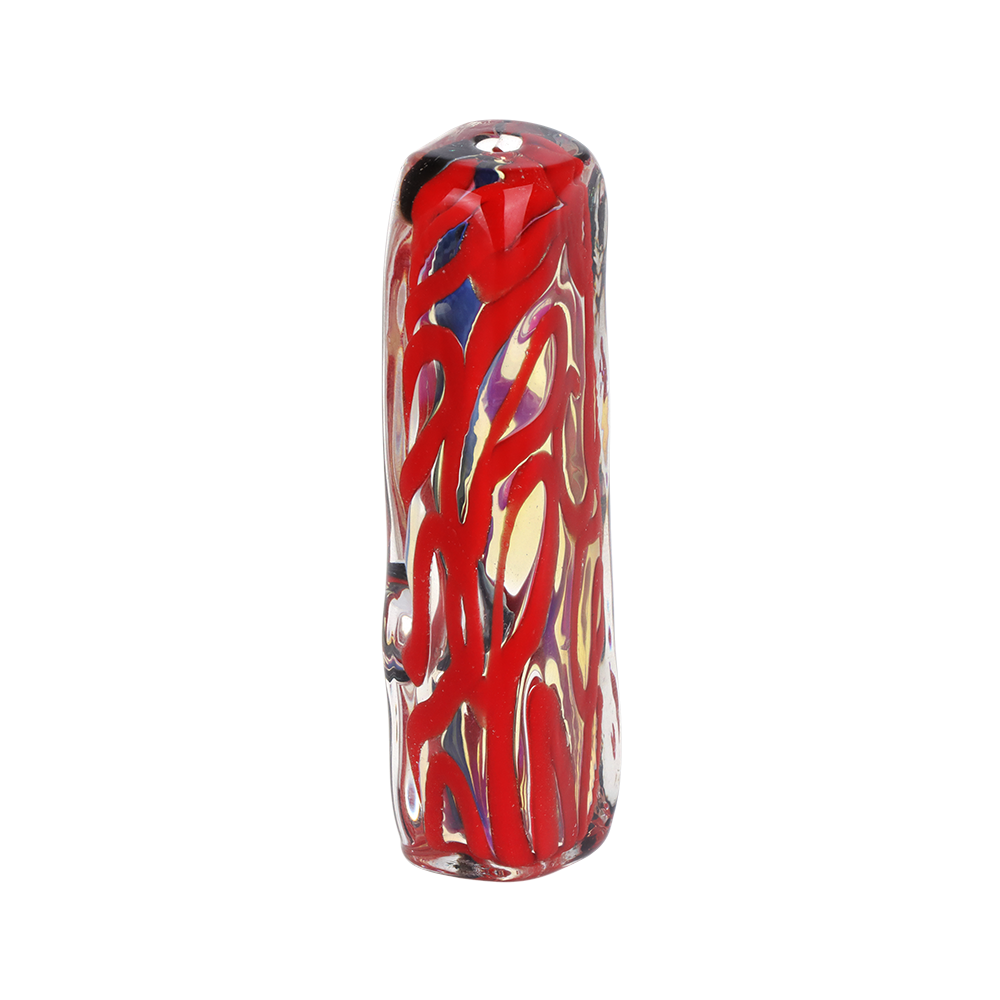 Blood Moon Dichro Stripe Steamroller Hand Pipes - Tophatter Daily Deals