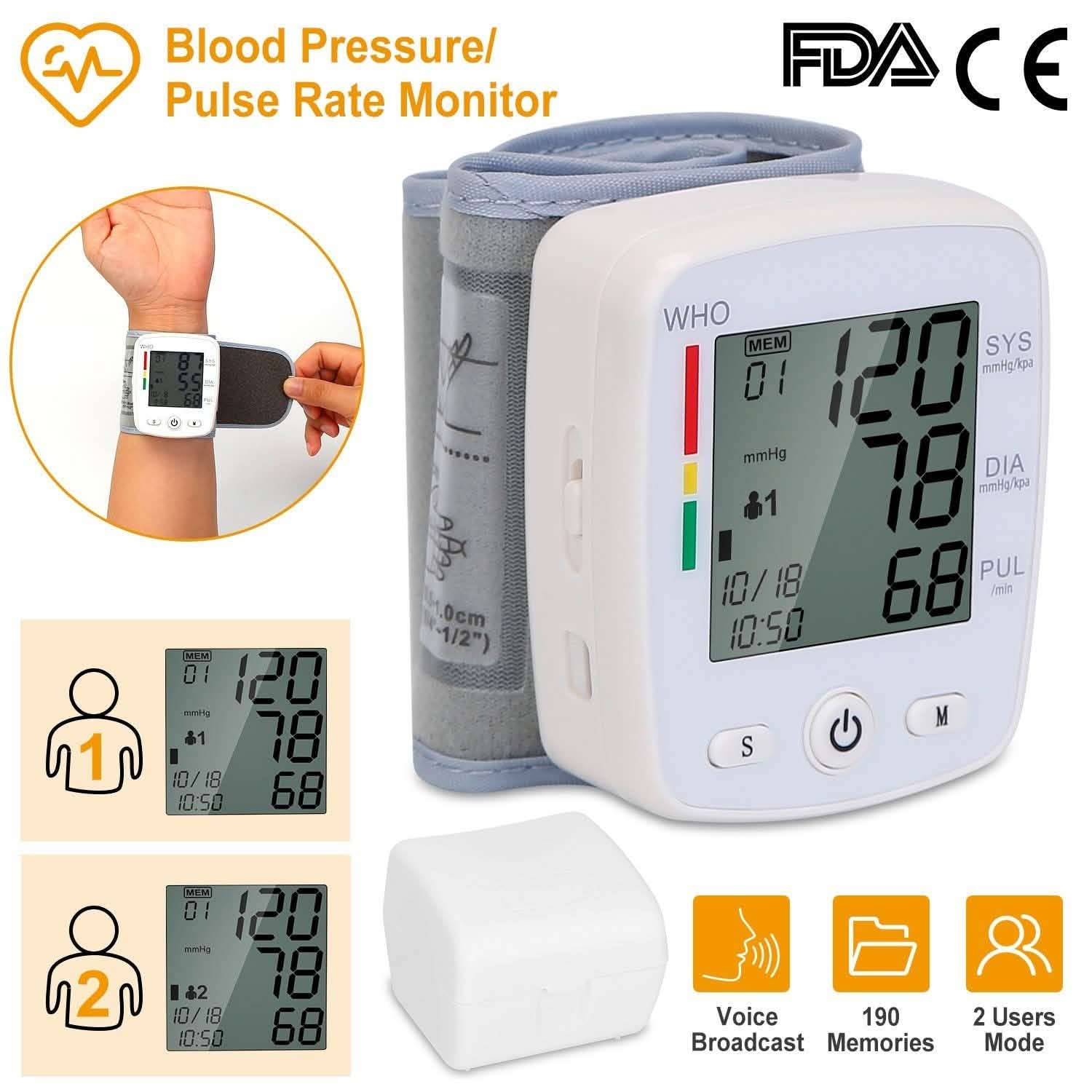 Blood Pressure Monitor Health & Wellness - Tophatter Daily Deals