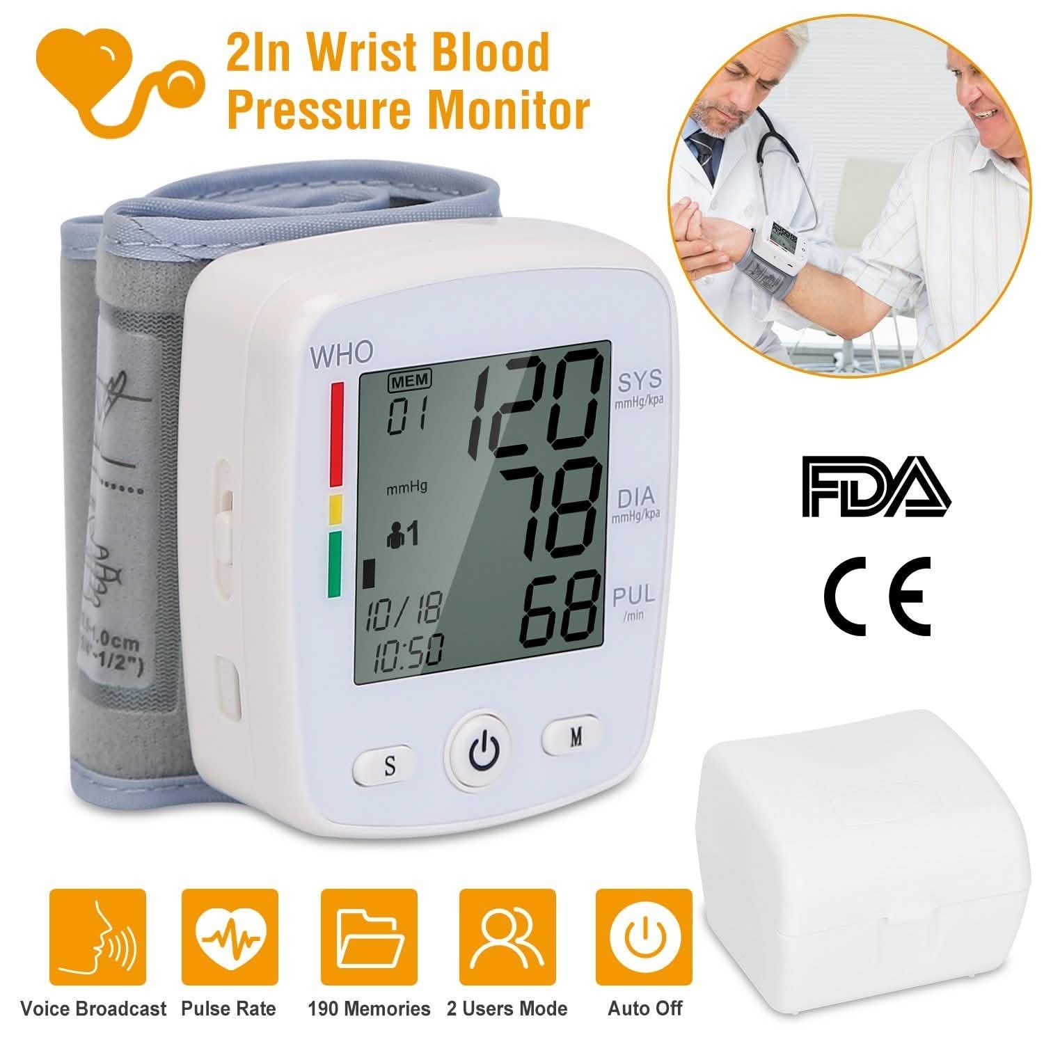 Blood Pressure Monitor Health & Wellness - Tophatter Daily Deals