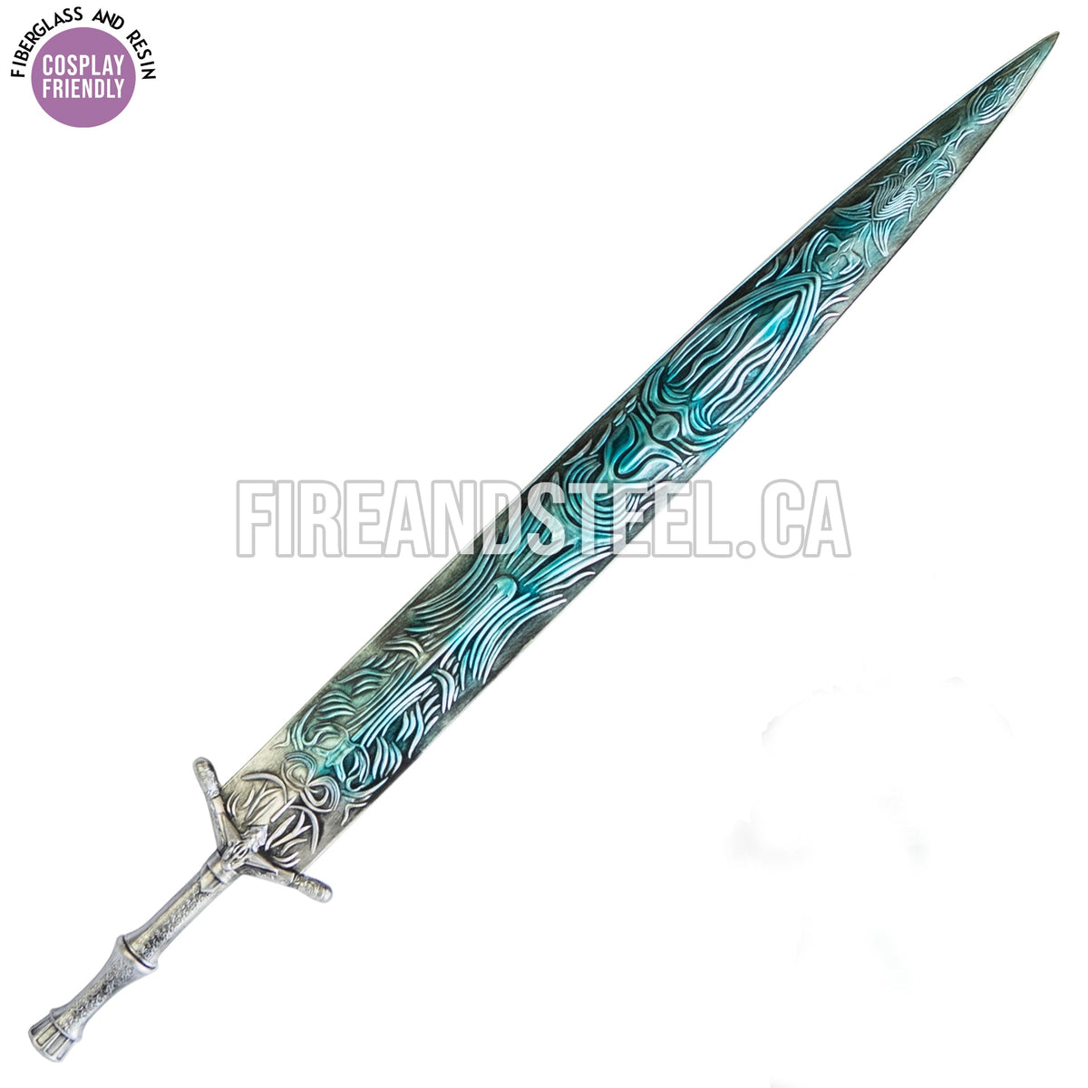 Hunter's Holy Moonlight Sword (Resin) Video Game Sword - Tophatter Daily Deals