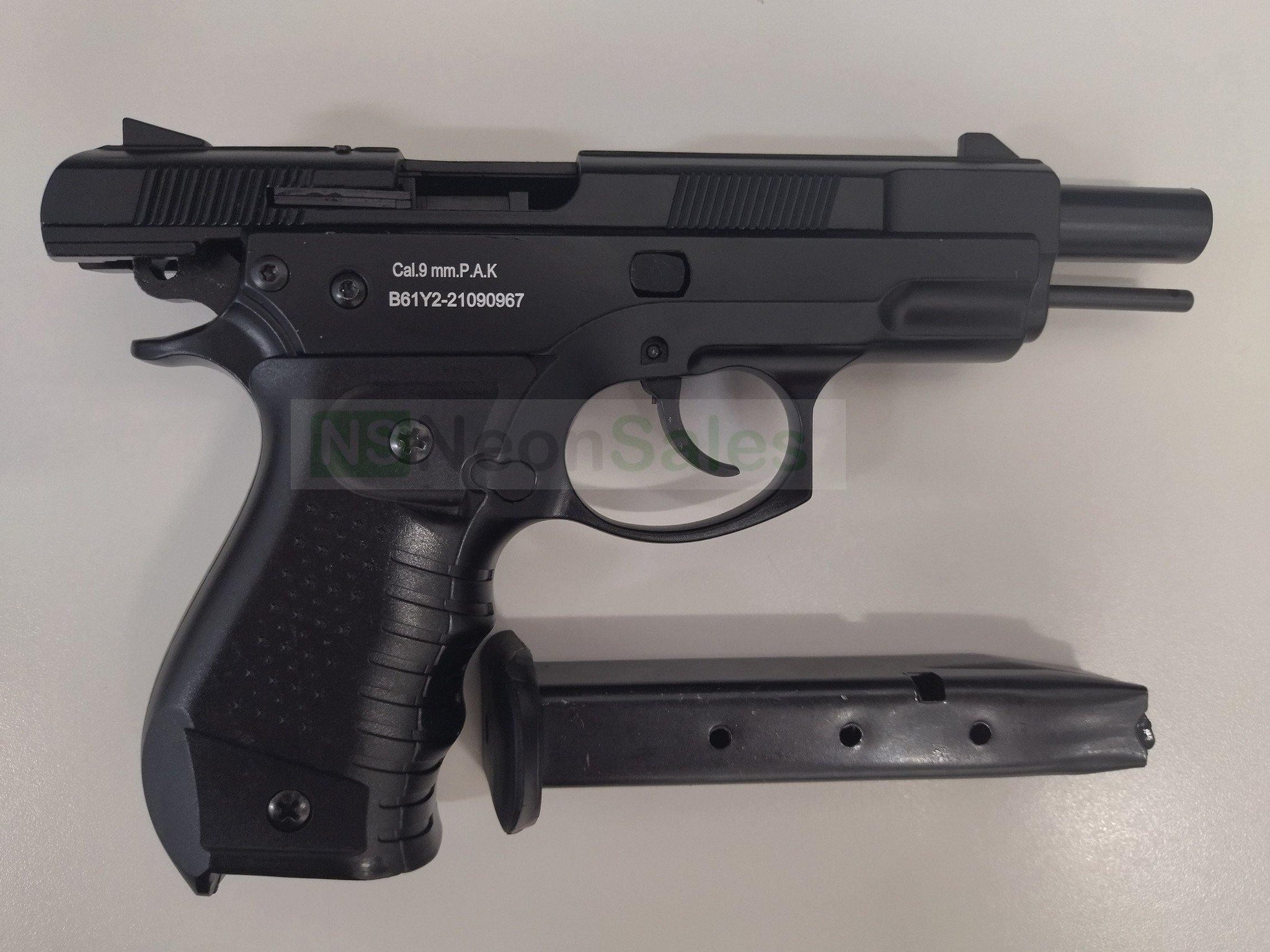 BLOW C75 BLANK GUN - BLACK - Tophatter's Army Deals BLANK GUNS - Tophatter Daily Deals