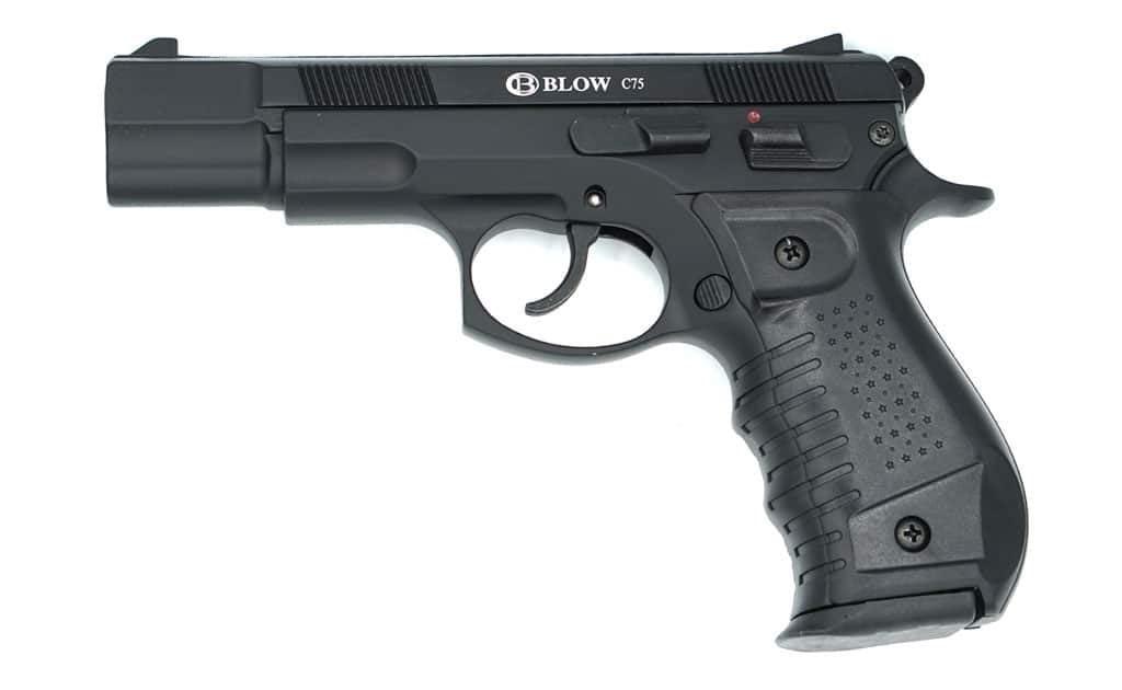 BLOW C75 BLANK GUN - BLACK - Tophatter's Army Deals BLANK GUNS - Tophatter Daily Deals