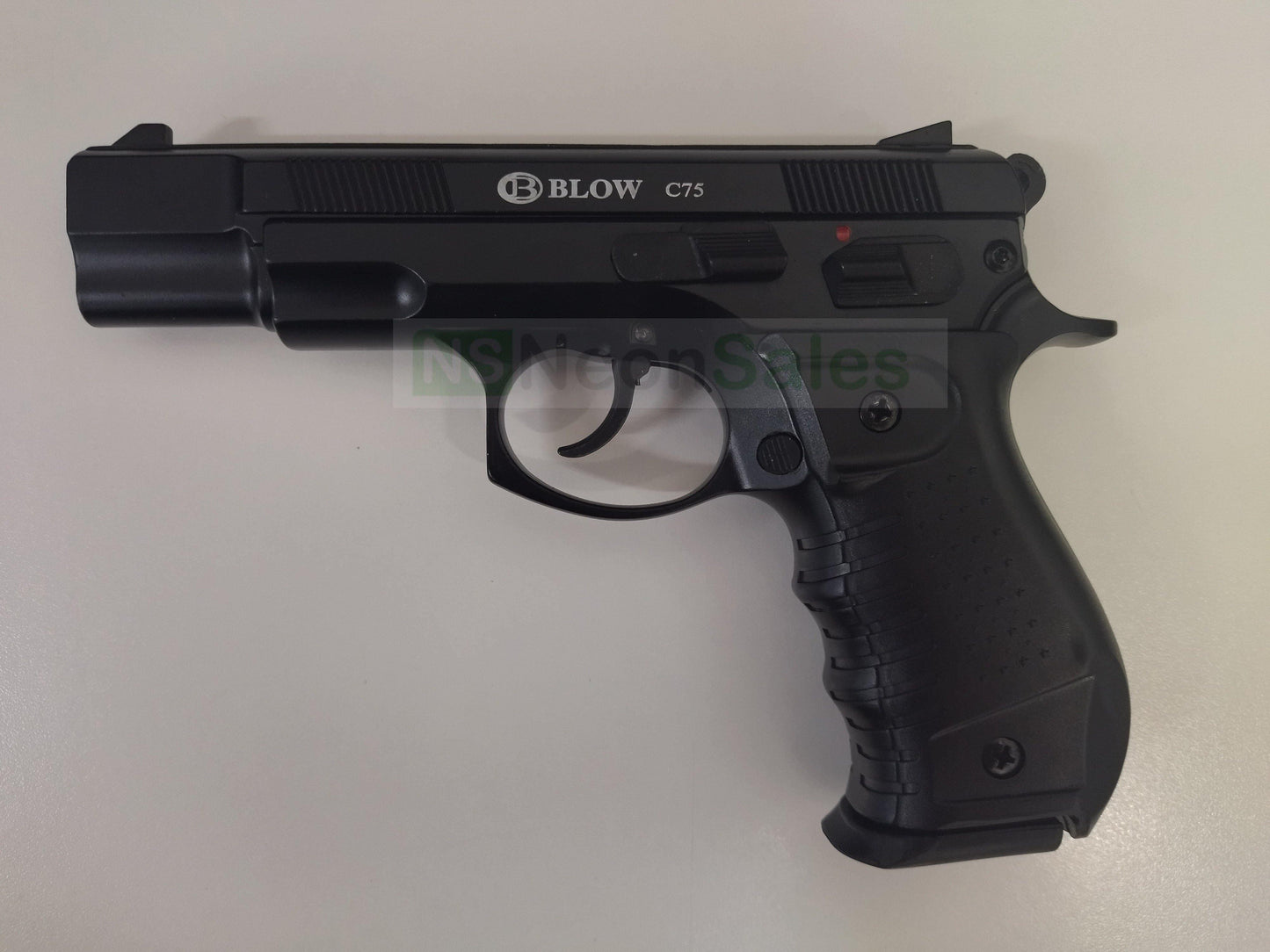 BLOW C75 BLANK GUN - BLACK - Tophatter's Army Deals BLANK GUNS - Tophatter Daily Deals