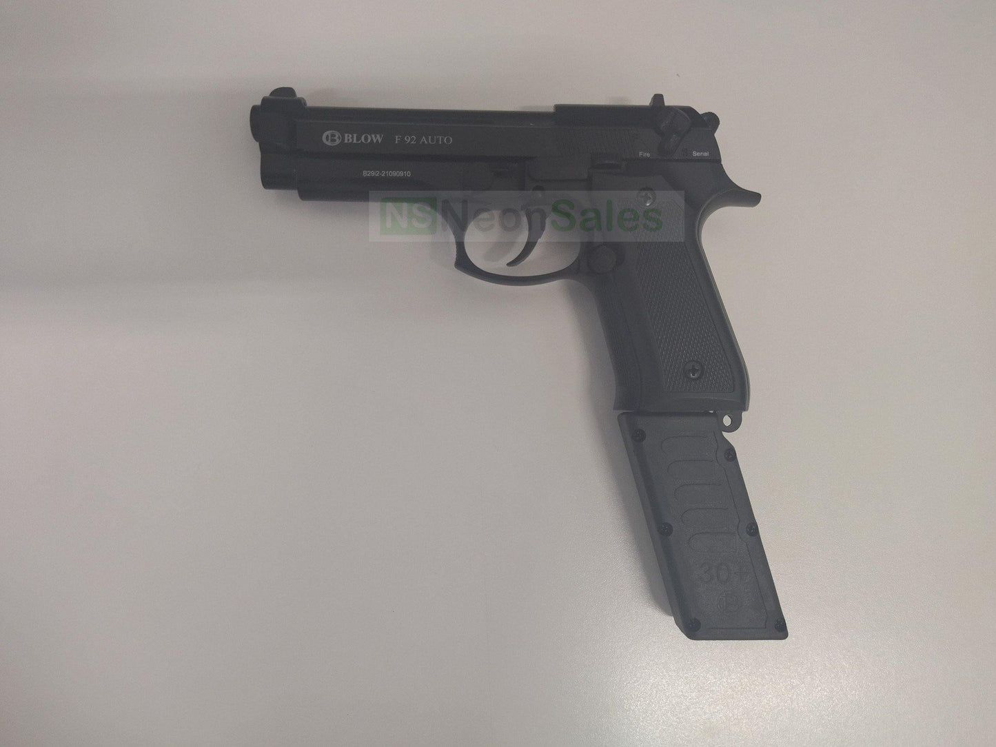 BLOW F92 AUTO BLANK GUN - BLACK - Tophatter's Army Deals BLANK GUNS - Tophatter Daily Deals