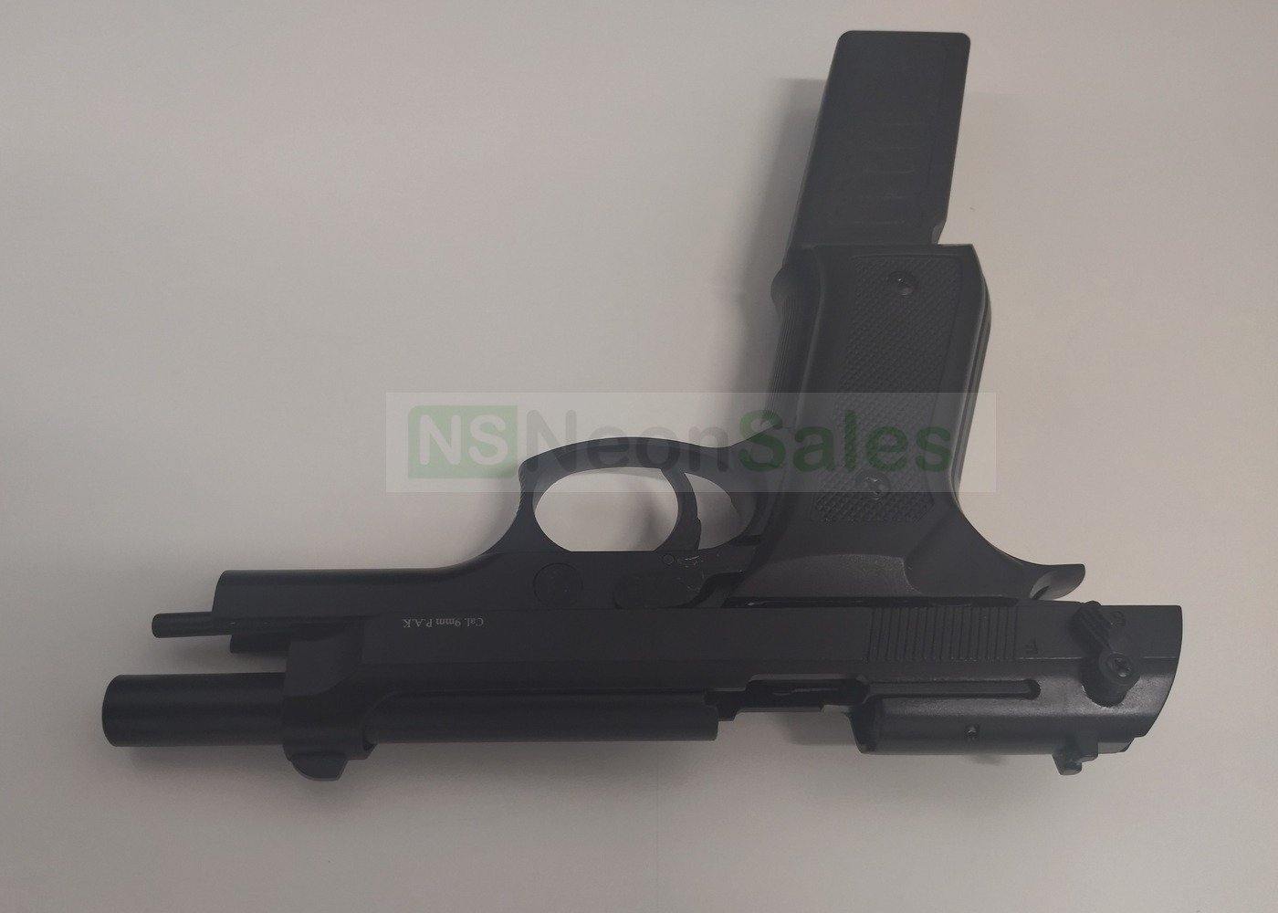 BLOW F92 AUTO BLANK GUN - BLACK - Tophatter's Army Deals BLANK GUNS - Tophatter Daily Deals