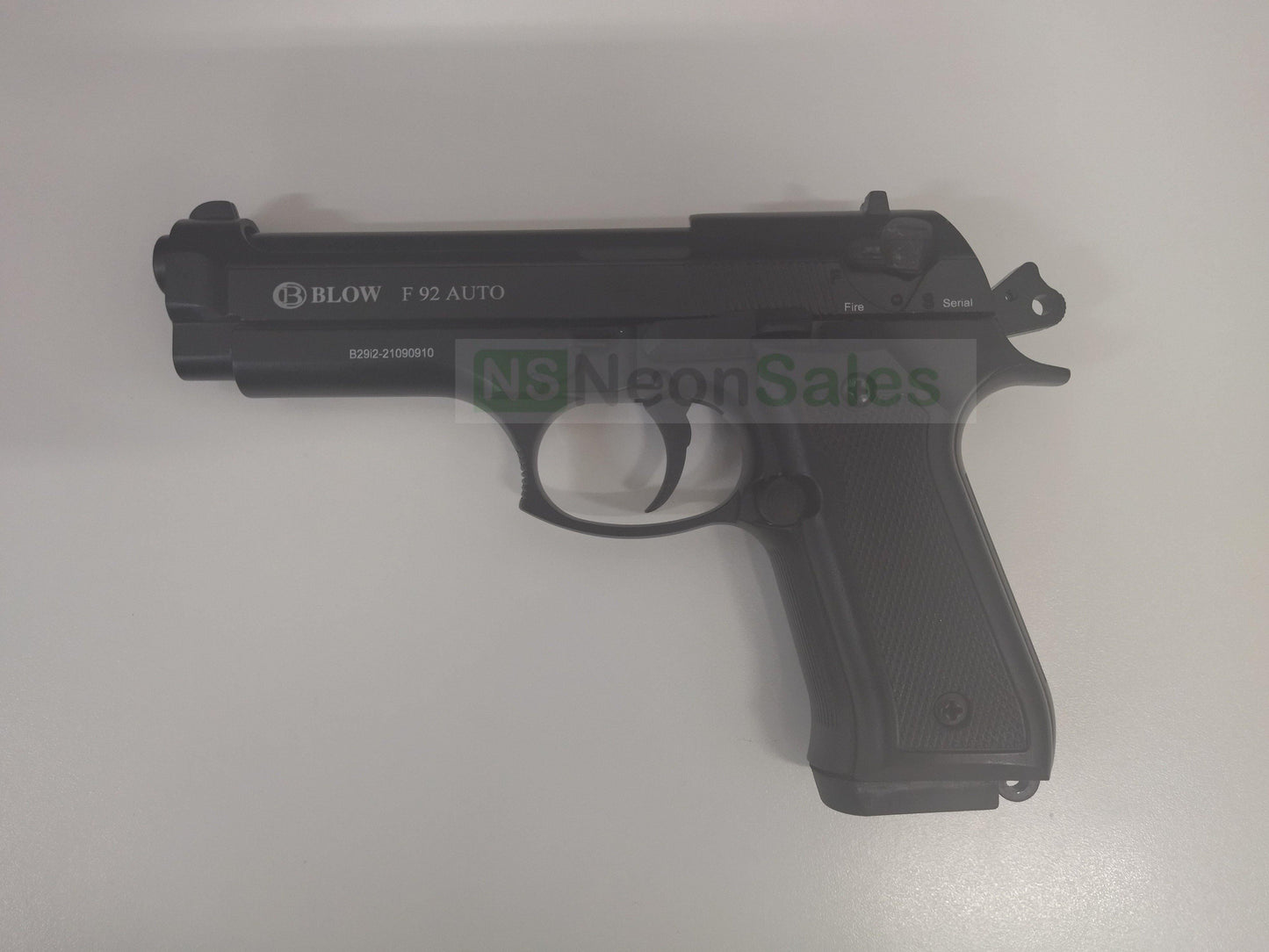 BLOW F92 AUTO BLANK GUN - BLACK - Tophatter's Army Deals BLANK GUNS - Tophatter Daily Deals