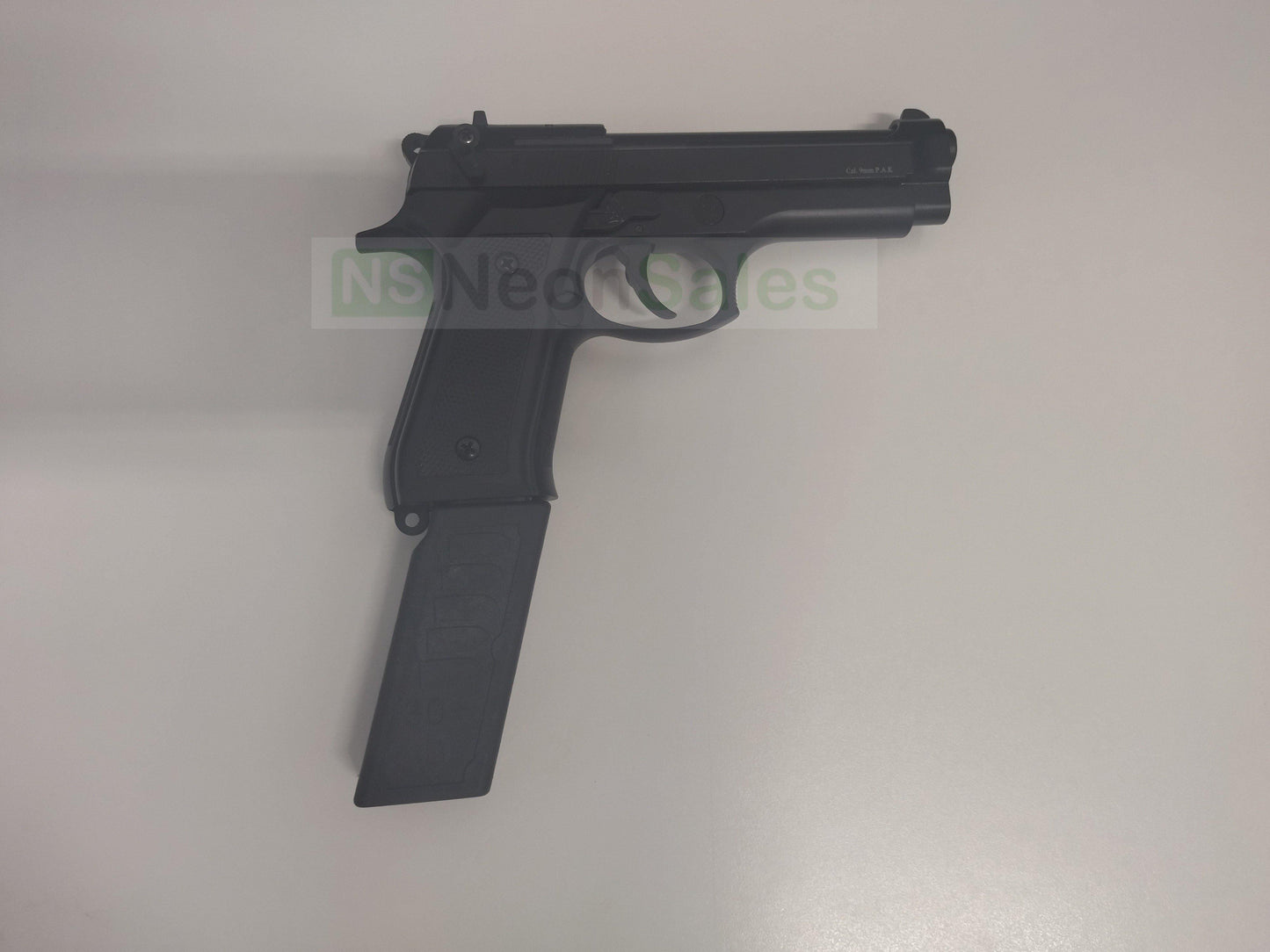 BLOW F92 AUTO BLANK GUN - BLACK - Tophatter's Army Deals BLANK GUNS - Tophatter Daily Deals