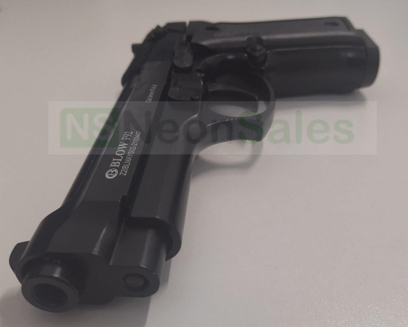 BLOW F92 BLANK GUN - BLACK - Tophatter's Army Deals BLANK GUNS - Tophatter Daily Deals