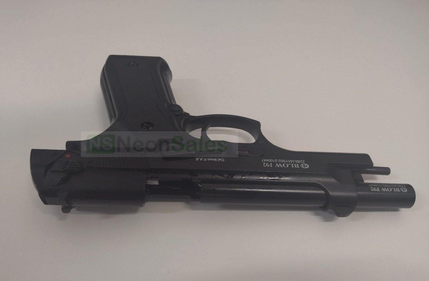 BLOW F92 BLANK GUN - BLACK - Tophatter's Army Deals BLANK GUNS - Tophatter Daily Deals