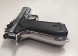 BLOW F92 BLANK GUN - SHINY CHROME - Tophatter's Army Deals BLANK GUNS - Tophatter Daily Deals