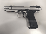 BLOW F92 BLANK GUN - SHINY CHROME - Tophatter's Army Deals BLANK GUNS - Tophatter Daily Deals