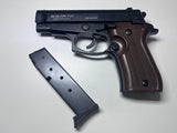 BLOW P29 BLACK W/BROWN GRIPS + 15 BLANKS + HOLSTER - Tophatter's Army Deals COMBOS - Tophatter Daily Deals