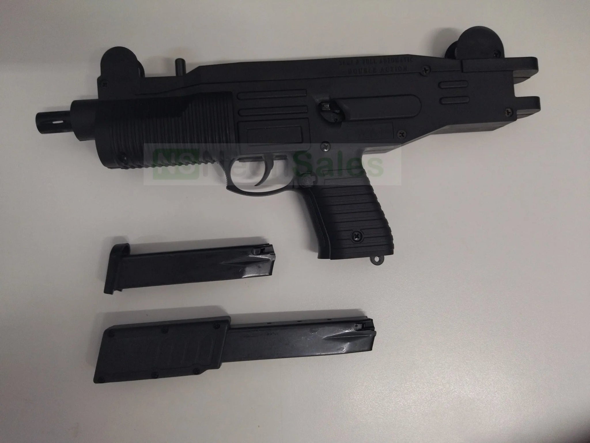 BLOW SWAT UZI BLANK GUN - BLACK - Tophatter's Army Deals BLANK GUNS - Tophatter Daily Deals