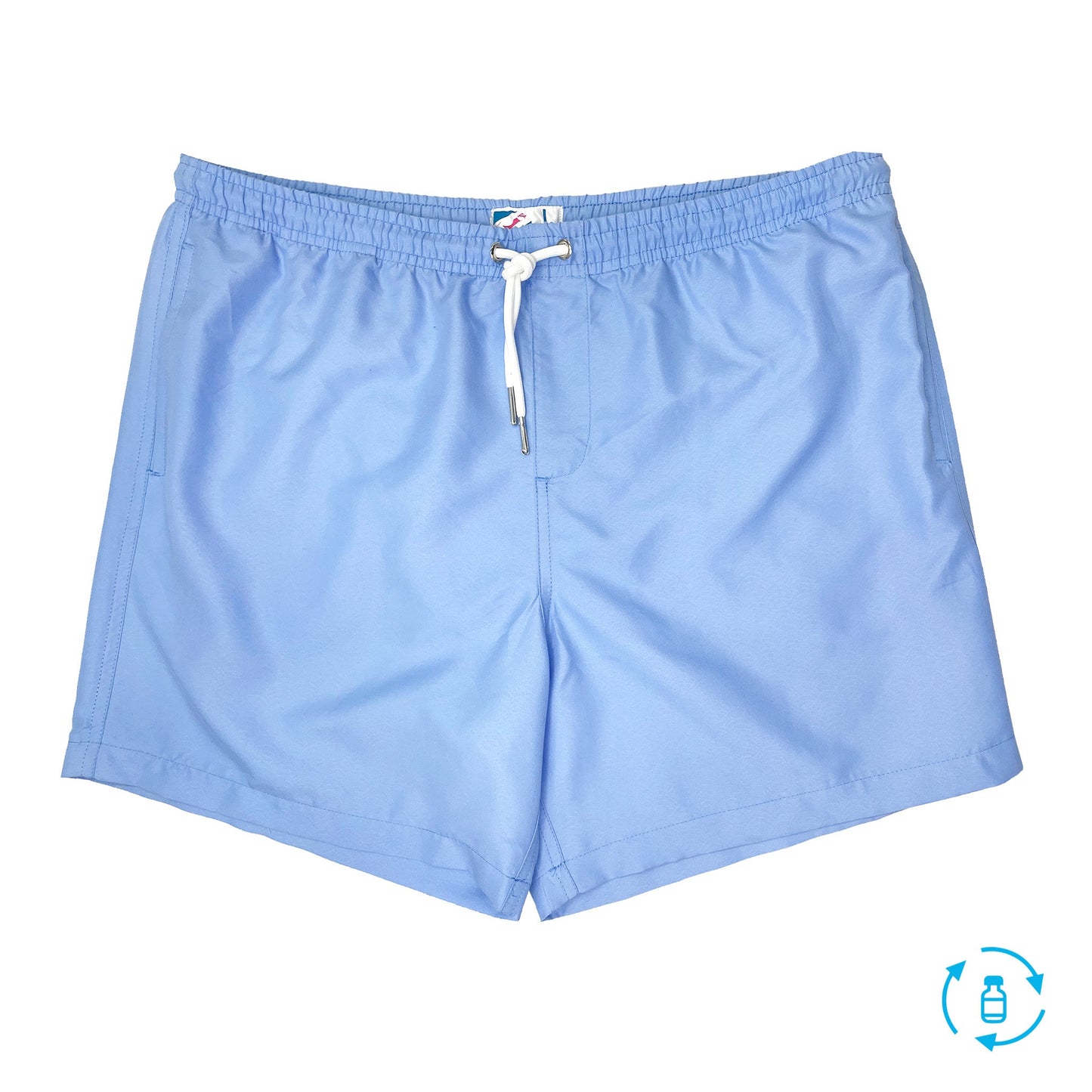 Bermies Blue to Waves Swim Trunks Swimwear - Tophatter Daily Deals