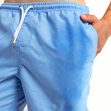Bermies Blue to Waves Swim Trunks Swimwear - Tophatter Daily Deals