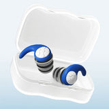 Sleep Earplugs Noise Cancelling Reusable Comfortable Blue - Tophatter Daily Deals