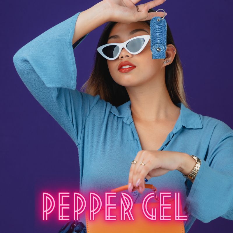 Snakeskin Tactical Pepper Gel Self-Defense Keychain Pepper Spray - Tophatter Daily Deals