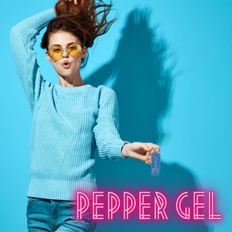 Snakeskin Tactical Pepper Gel Self-Defense Keychain Pepper Spray - Tophatter Daily Deals