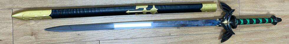 Legend Of Zelda Tears Of The Kingdom - Master Sword Dark Link Variant Sword - Tophatter Daily Deals