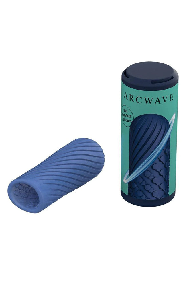 Arcwave - Ghost Reversible Textured Stroker - Navy Sex Toy - Tophatter Daily Deals