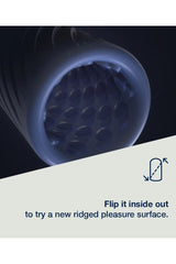 Arcwave - Ghost Reversible Textured Stroker - Navy Sex Toy - Tophatter Daily Deals