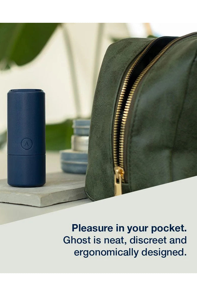 Arcwave - Ghost Reversible Textured Stroker - Navy Sex Toy - Tophatter Daily Deals