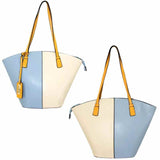 Cameleon® Matilda Color Block CCW Tote Style Handbag Blue White Handgun Purses - Tophatter Daily Deals
