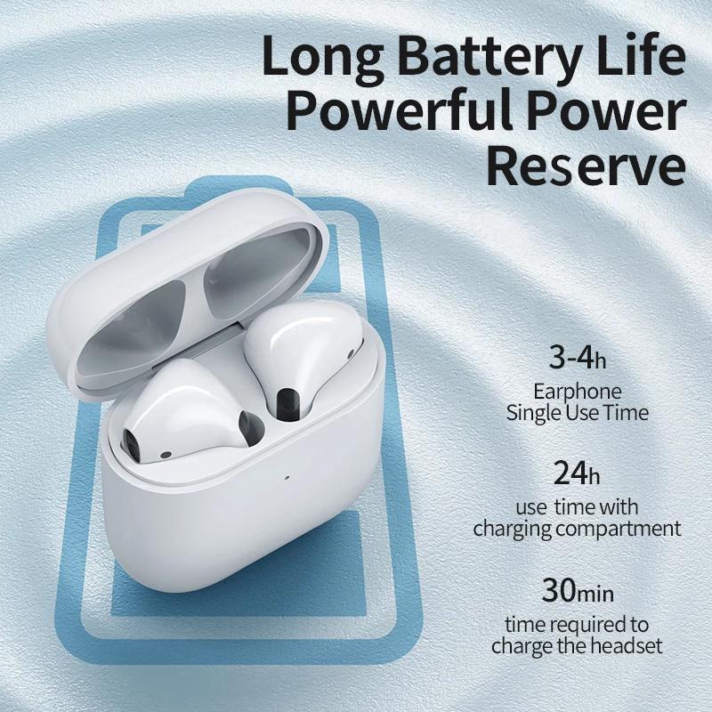 Bluetooth 5.0 True Wireless Earbuds with Charging Box In-Ear Headphones - Tophatter Daily Deals