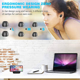 Bluetooth 5.0 Wireless Earbuds with 2000mAh Charging Case Stereo Headphones In-Ear Headphones - Tophatter Daily Deals