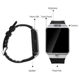 Bluetooth Smart Watch with Camera, Pedometer, Activity Monitor and iPhone/Android Phone Sync Unbranded Smart Watch - Tophatter Daily Deals