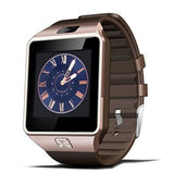 Bluetooth Smart Watch with Camera, Pedometer, Activity Monitor and iPhone/Android Phone Sync Gold Unbranded Smart Watch - Tophatter Daily Deals