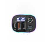 Bluetooth V5.0 FM Transmitter USB Car Charger Automotive - Tophatter Daily Deals