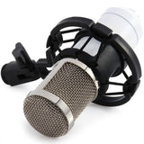 BM-800 Condenser Sound Recording Microphone with Shock Mount for Radio Braodcasting Audio Accessories - Tophatter Daily Deals