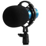BM-800 Condenser Sound Recording Microphone with Shock Mount for Radio Braodcasting Audio Accessories - Tophatter Daily Deals