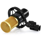 BM-800 Condenser Sound Recording Microphone with Shock Mount for Radio Braodcasting Audio Accessories - Tophatter Daily Deals