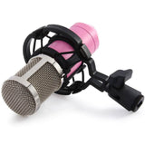 BM-800 Condenser Sound Recording Microphone with Shock Mount for Radio Braodcasting Audio Accessories - Tophatter Daily Deals