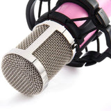 BM-800 Condenser Sound Recording Microphone with Shock Mount for Radio Braodcasting Audio Accessories - Tophatter Daily Deals
