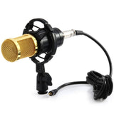 BM-800 Condenser Sound Recording Microphone with Shock Mount for Radio Braodcasting Audio Accessories - Tophatter Daily Deals