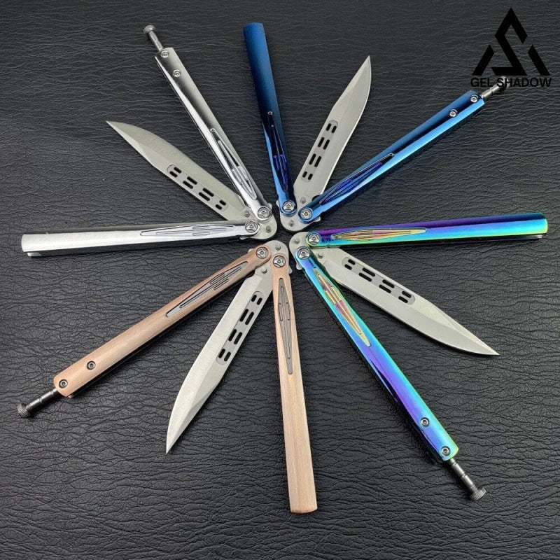 BM Butterfly Swinging Sharpe Knife-GS04 Pocket Knives - Tophatter Daily Deals