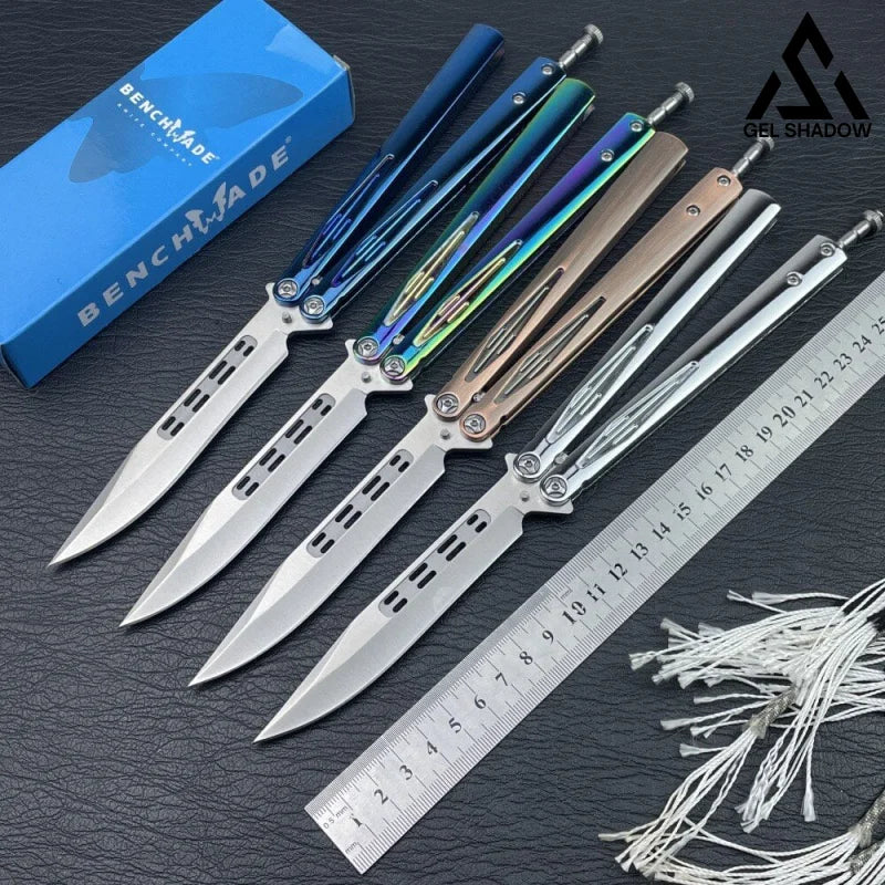 BM Butterfly Swinging Sharpe Knife-GS04 Pocket Knives - Tophatter Daily Deals