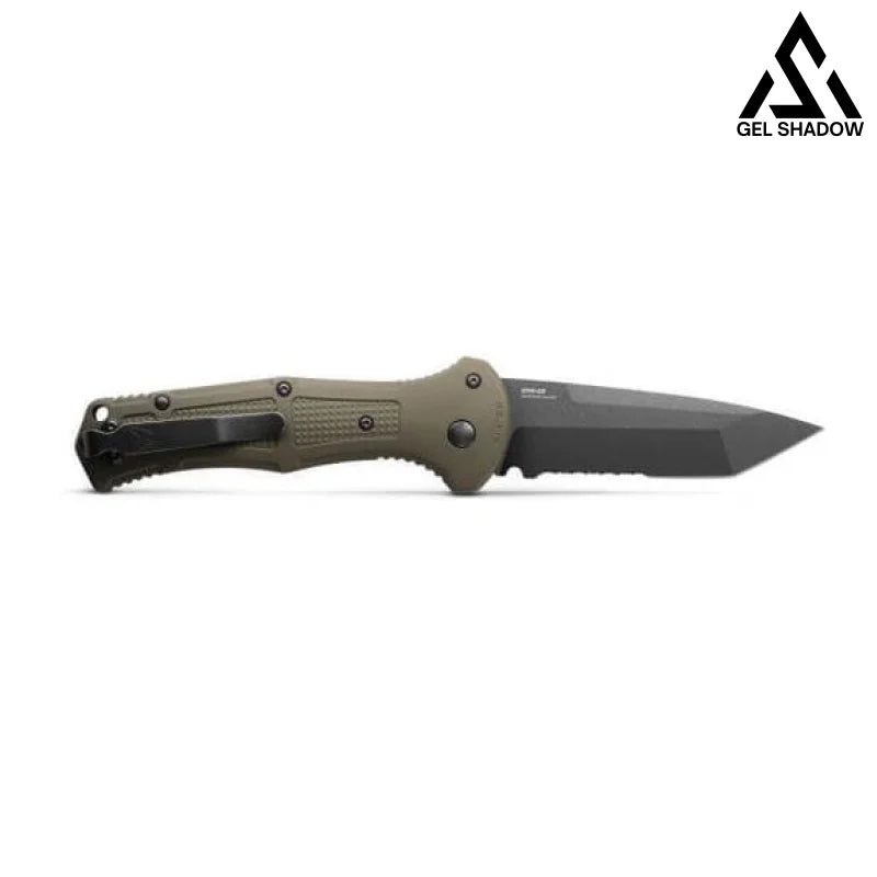 BM Claymore Automatic Knife Black-GS43 BRASSKNUCKLE - Tophatter Daily Deals