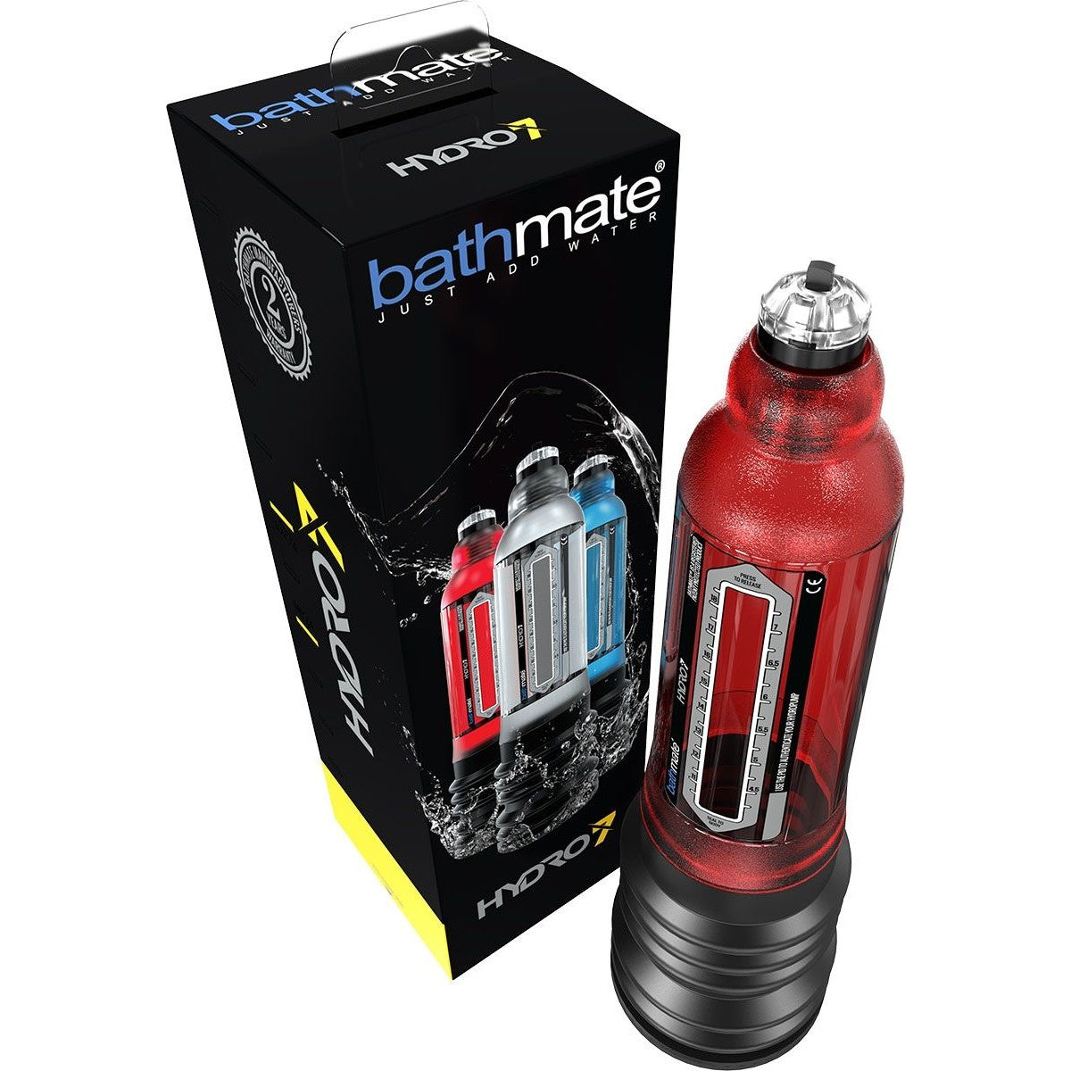 Bathmate Hydro7 Penis Pump in Brilliant Red Penis Pumps - Tophatter Daily Deals