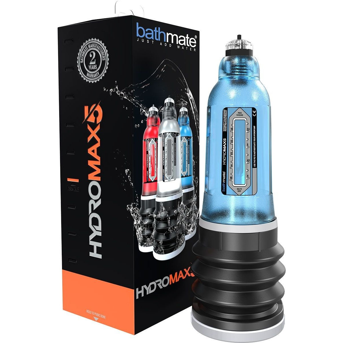 Bathmate HydroMax5 Penis Pump in Aqua Blue Penis Pumps - Tophatter Daily Deals