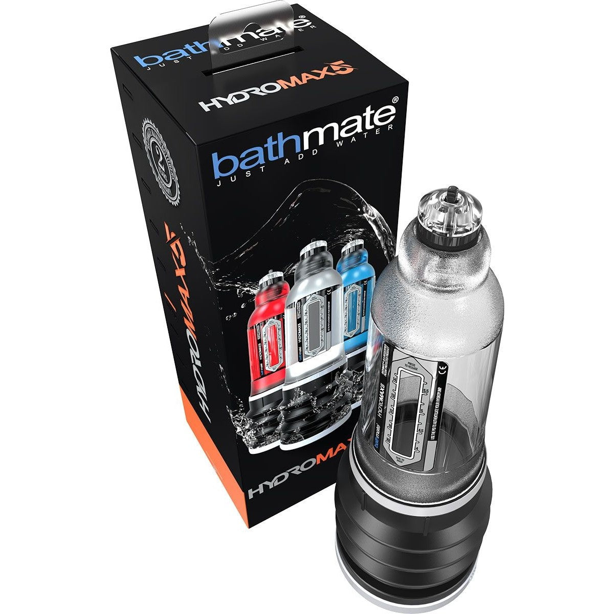 Bathmate HydroMax5 Penis Pump in Crystal Clear Penis Pumps - Tophatter Daily Deals