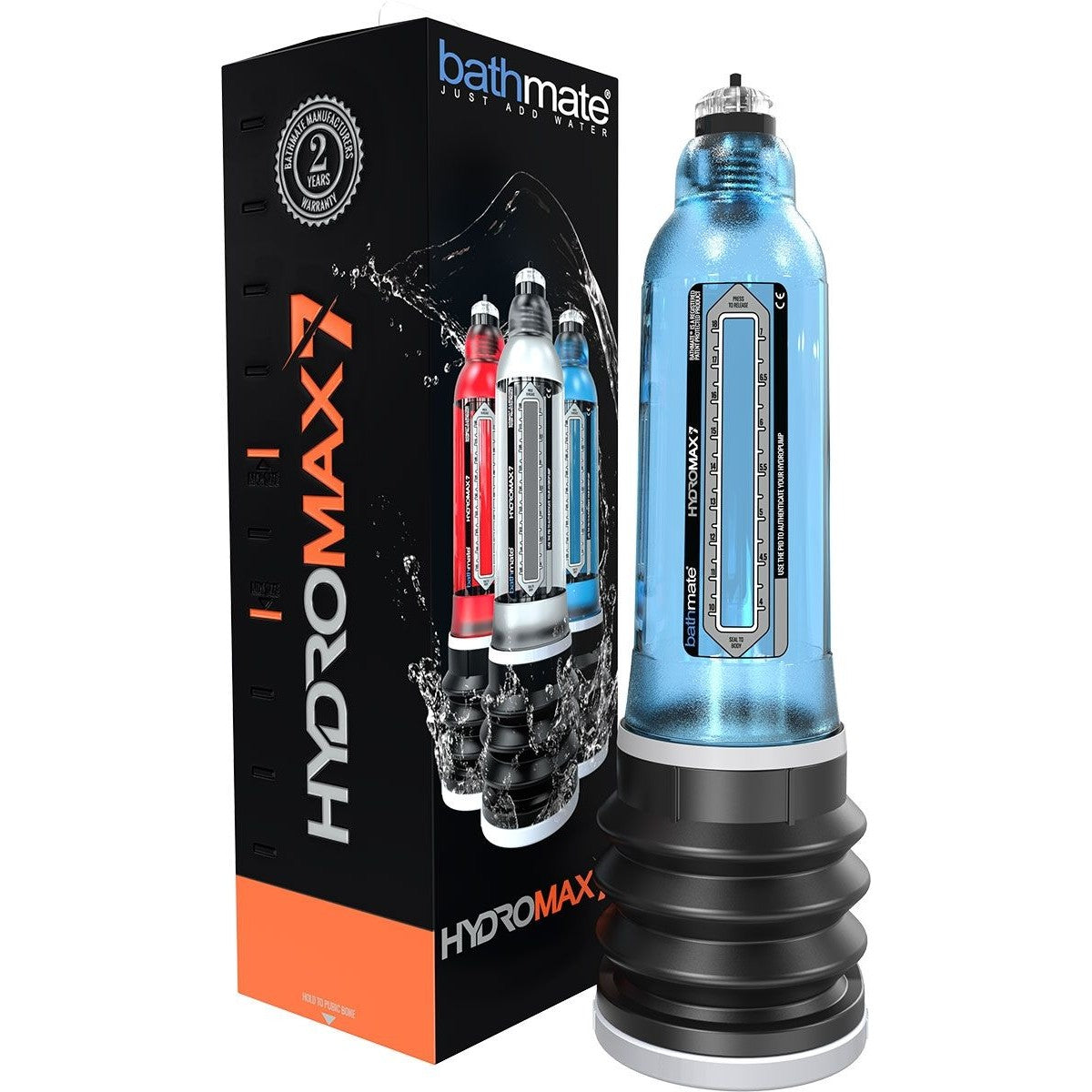 Bathmate HydroMax7 Penis Pump in Aqua Blue Penis Pumps - Tophatter Daily Deals